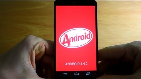 Android 4.4.2 - What