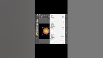 beautiful flower design in Adobe  illustrator #youtubeshorts