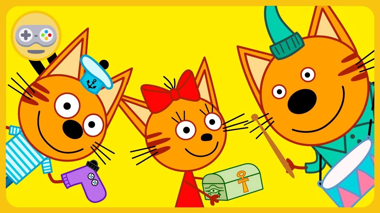 Три кота приключения. Три кота игры для детей. Три кота Постер. Мультик три кота на телевизоре. Три кота приключения игра.