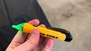 Klein Tools NCVT1P Voltage Tester, Non Contact Voltage Detector Pen Review