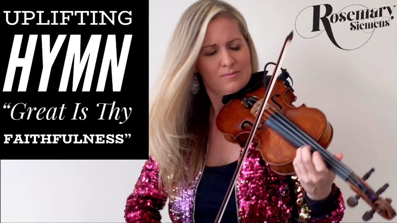 Uplifting Hymn “Great Is Thy Faithfulness” You Need To Hear! Rosemary