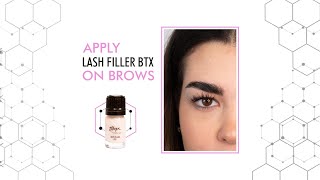 Lash Filler Btx Brows Step By Step Tutorial