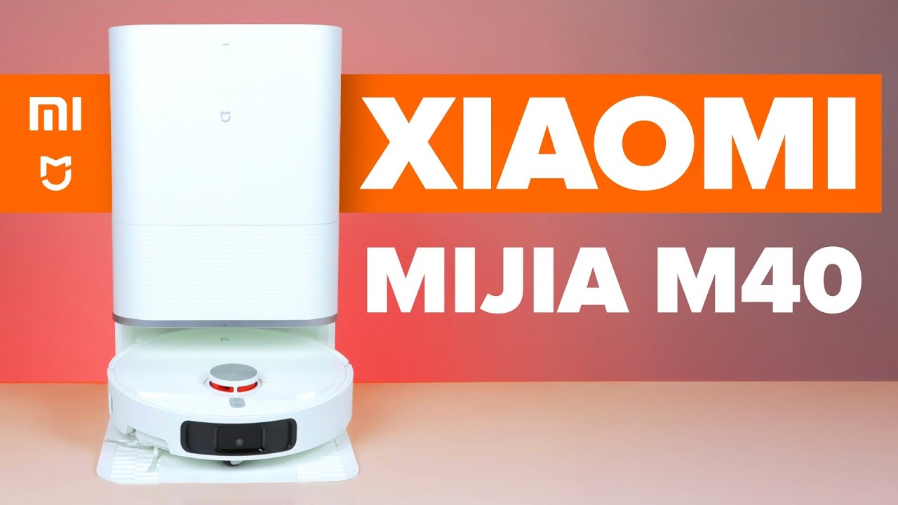Xiaomi Mijia M40 🔥Обзор +Тесты🔥 Мощный робот пылесос с уборкой в углах и выдвижным мопом ✅