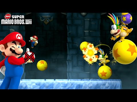 7 天才曲芸師レミーと対決!【神ゲーのNewマリWiiをちびマリオで全クリ
