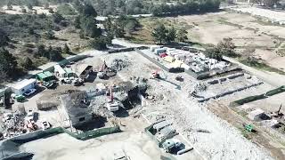 Fort Ord, Marina - Processing, Crushing and Recycling - 4K