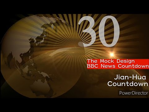 JHC 30 Seconds Countdown Mock Design - BBC World News Opening Titles Countdown Version