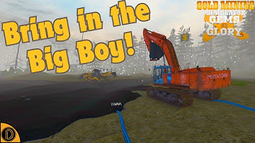 🔴BRING IN THE BIG BOY! #4 GEMS AND GLORY DLC  - Gold Mining Simulator