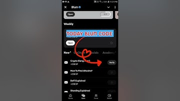 Crypto Slang. Part 1 Blum Video Code | Blum Today Verification Keyword Crypto Slang #cryptodaily