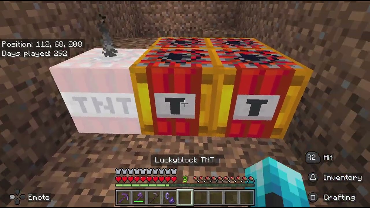Minecraft tnt x part fun XD#6 - YouTube