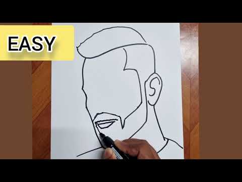 Easy Virat Kohli Drawing || How to draw Virat Kohli Drawing