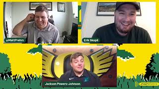 Oregon offensive lineman Jackson Powers-Johnson opens up on his career with the Ducks