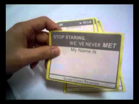 What Tooth Shaped Name Badges