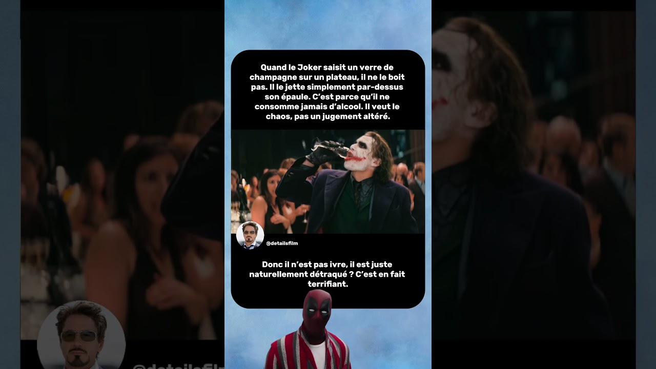 Joker N’est Pas Ivre – Le Détail Caché de The Dark Knight 😳