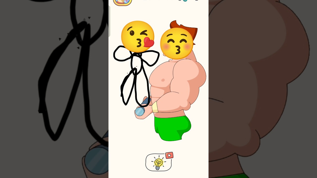 DOP (draw one part) level-88Cute Gym boy😘