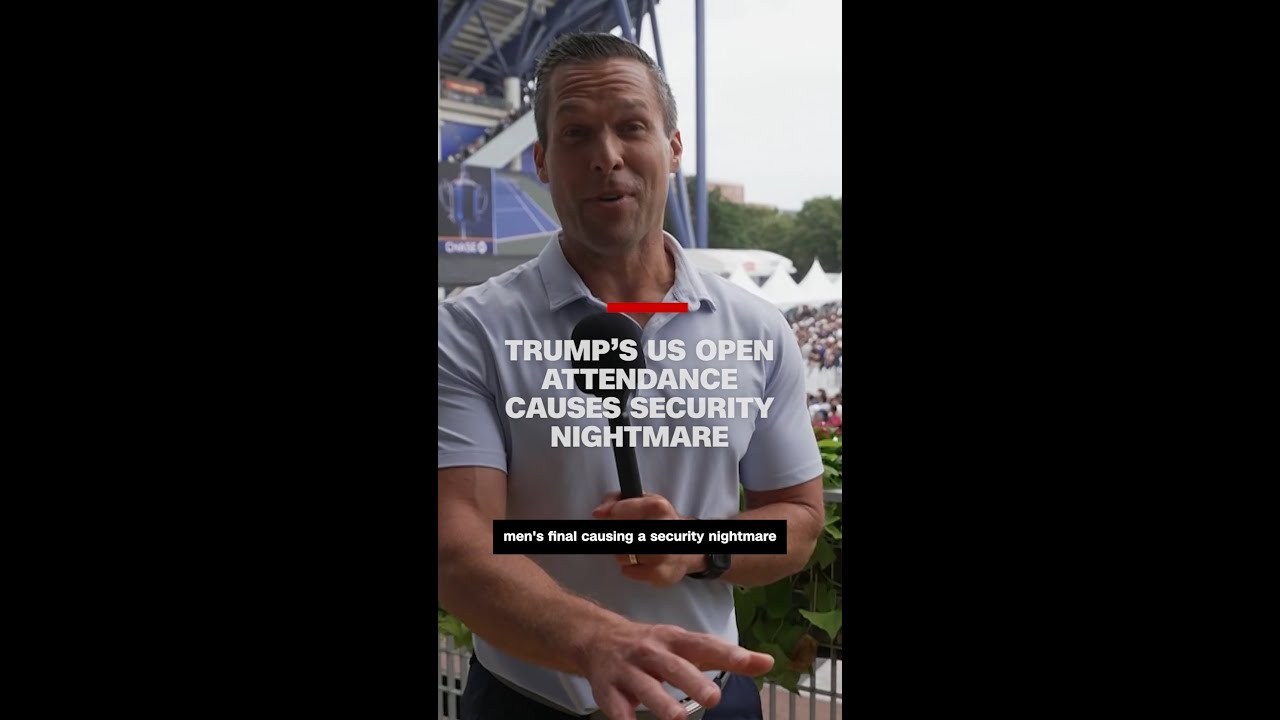 Trump’s US Open attendance causes security nightmare