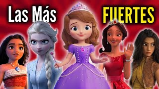 TOP de las princesas MÁS FUERTES de Disney!! 