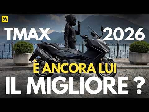 Video Yamaha TMAX 2026: lo abbiamo provato e vi diciamo proprio tutto di lui. Senza segreti