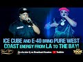 Capture de la vidéo Essence Fest 2023: Ice Cube & E-40 Steal The Show For The West Coast Hip Hop 50 Year Anniversary!