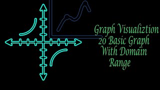 Graph Visualization - 20 Basic Graph With Domain and Range