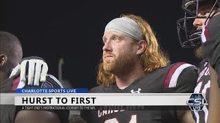 Hurst to First: How the Panthers tight end battled mental health, made it to NFL