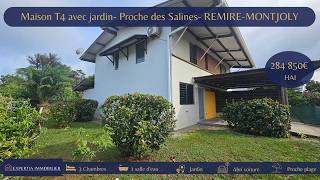 🌴 Nouveau À La Vente - Villa T4 Avec Jardin À Rémire - Montjoly Proche Salines