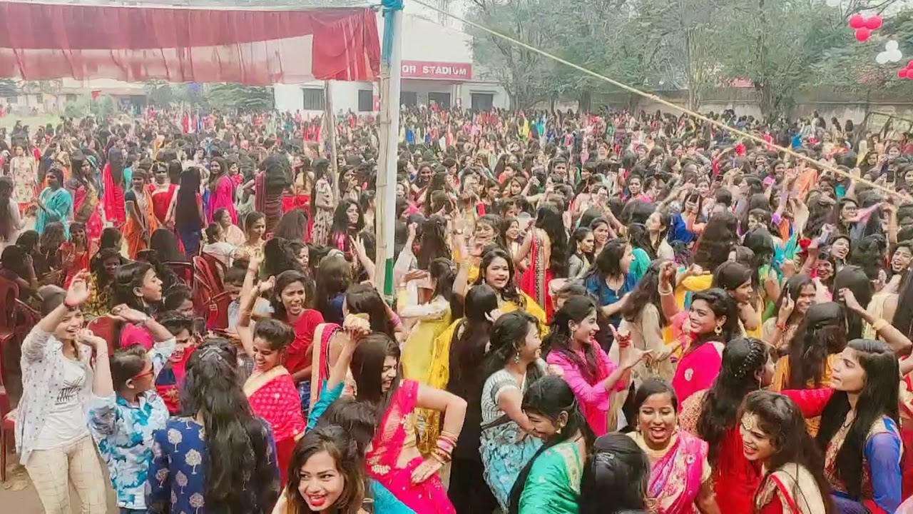 Jamshedpur Women's College Dance Saraswati Puja 2020 Jamshedpur 