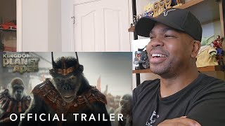 Kingdom of the Planet of the Apes | Official Trailer | Reaction!