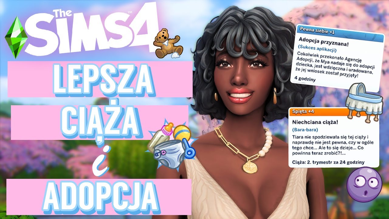 Mod Na Wzrost The Sims 4 🍼NAJLEPSZY MOD NA CIĄŻĘ I ADOPCJĘ!+SPOLSZCZENIE👶🤰WOOHOO WELLNESS🍼THE