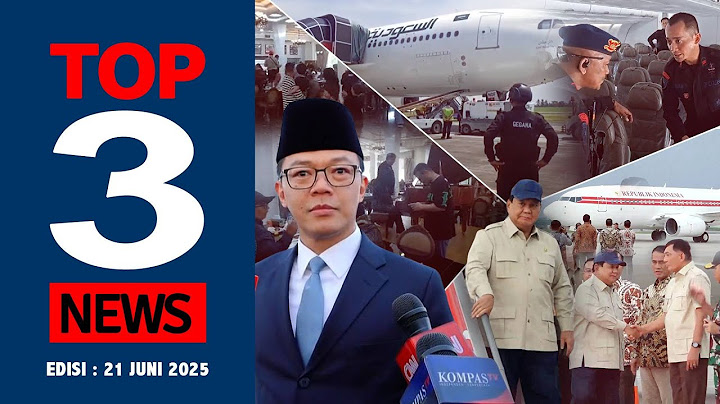 [TOP 3 NEWS] Presiden Prabowo Tiba di Indonesia hingga Kemlu Berhasil Evakuasi 97 WNI dari Iran