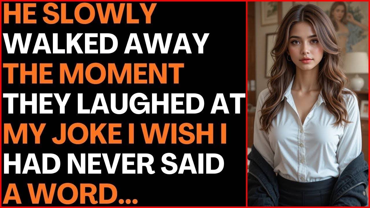 He Drifted Away the Moment They Laughed at My Joke — I Wish I’d Stayed Silent 