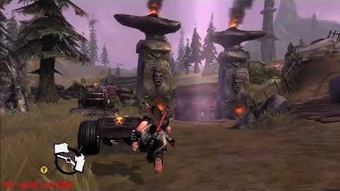 Brütal Legend Gameplay Commentary by Tim Schafer (Part 1) [HD]