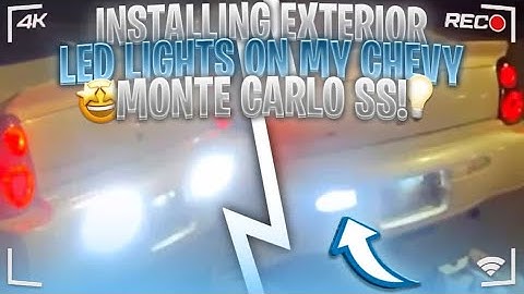 LED-buitenverlichting installeren op mijn Chevy Monte Carlo SS 💡 | Volledige transformatie!