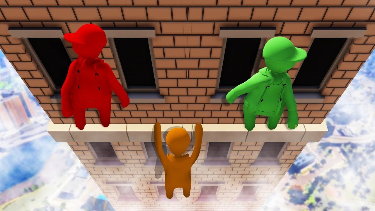HOLD ON Or Fall Down 65 STORIES! (Human Fall Flat)