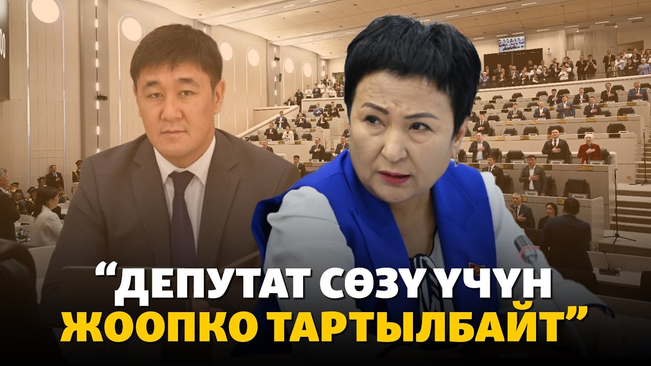 "Бул эл берген микрофон". Депутаттын  жообу