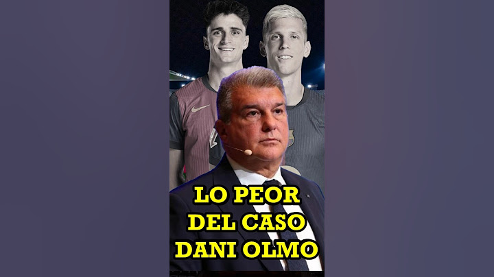 LO PEOR DEL CASO DANI OLMO Y PAU VICTOR - RIDÍCULO LAPORTA #barça #daniolmo #pauvictor #laporta #fyp