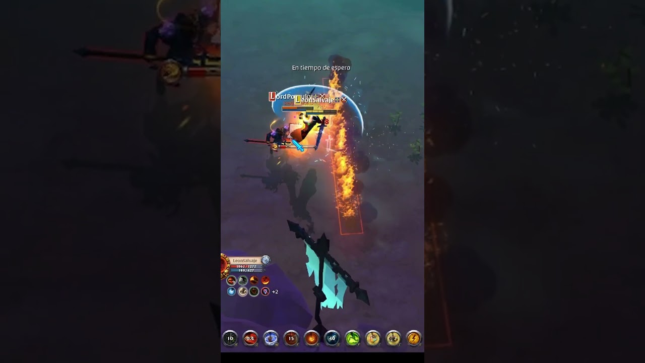 CUIDADO al gankear!! BASTON vs ESPADAS 