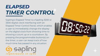 Elapsed Timer System | Syed Engineering Co.