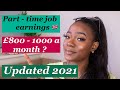 Salary of International student in UK for part time jobs|Earnings from part time jobs |Student life