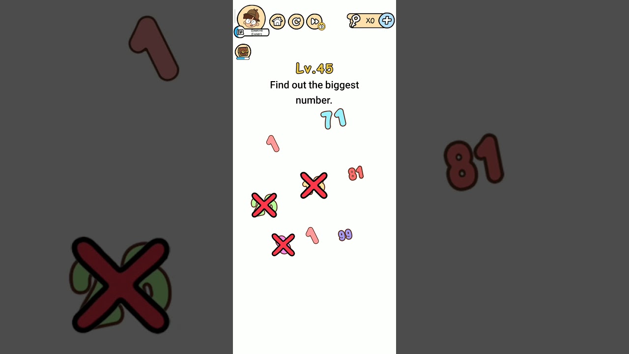 Brain Boom Level 45 Walkthrough