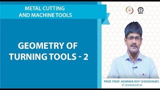 Geometry of turning tools - 2