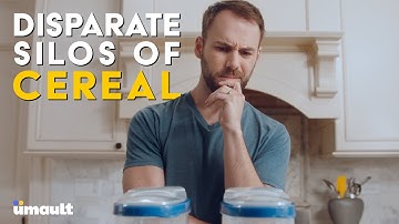 Disparate silos of cereal – Corporate jargon parody