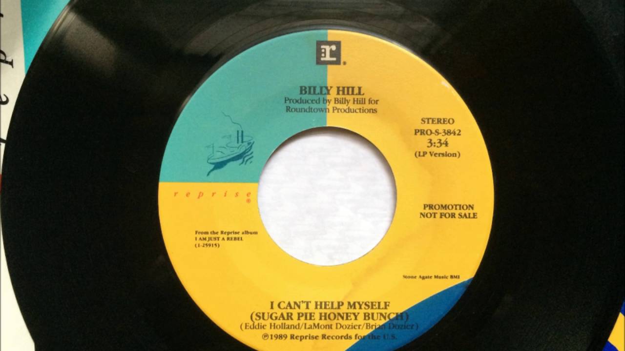 I Can't Help Myself ( Sugar Pie Honey Bunch ) , Billy Hill , 1989 accords