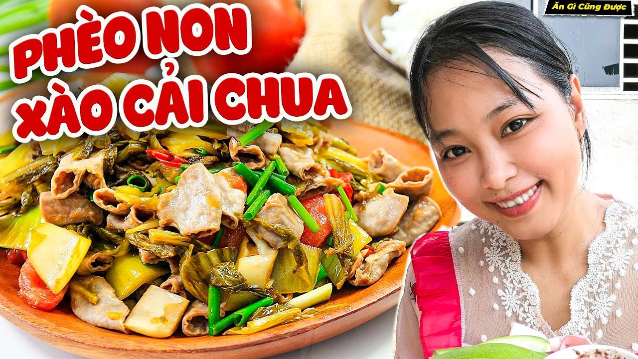 Bữa Cơm 2 Món Phèo Non Xào Cải Chua, Cá Chiên Sả Ớt Siêu Hao Cơm - Ăn ...