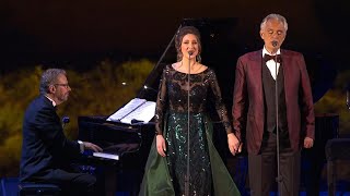 Italian tenor Andrea Bocelli serenades ancient Saudi city | AFP screenshot 1