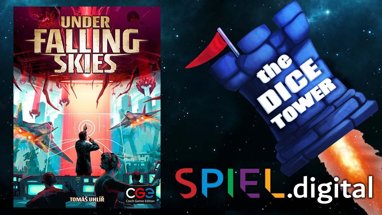 Under Falling Skies Board Game The Dice Tower The Dice Tower Under Falling Skies Board Game The Dice Tower The Dice Tower