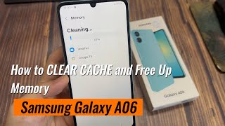 Samsung Galaxy A06: How to CLEAR CACHE and Free Up Memory screenshot 5