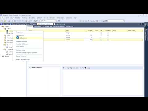 Database Engineering with