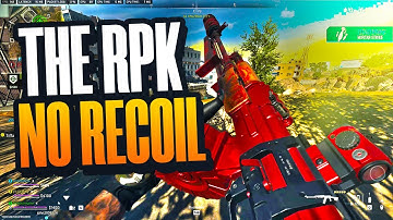 The RPK with zero recoil no cronusmax warzone 2