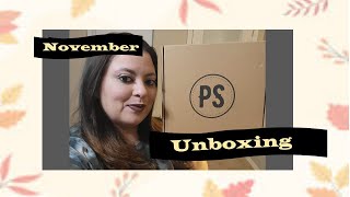 November Probably Smut Unboxing