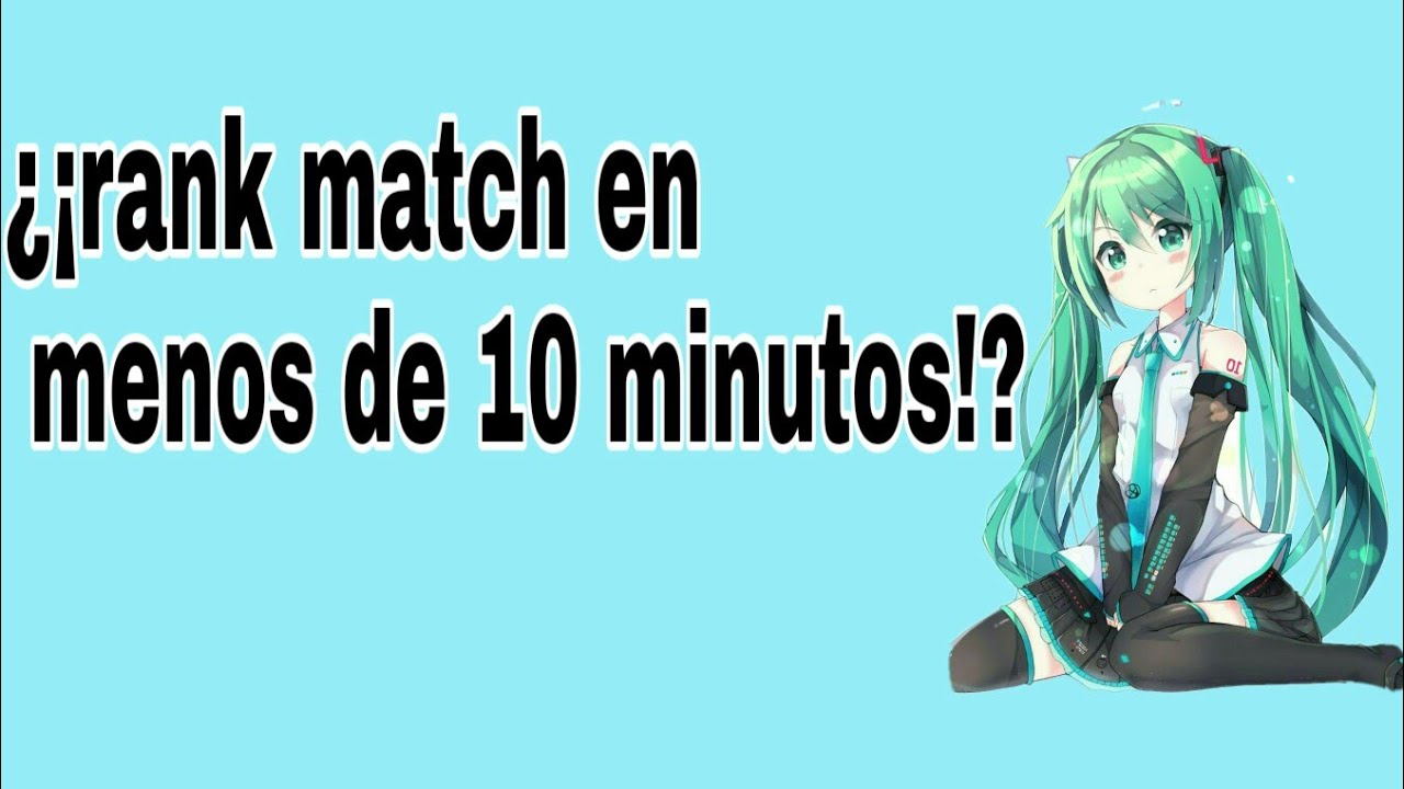 MSA-Rank Match - ¿cuantos puntos se pueden farmear en menos de 10 minutos?